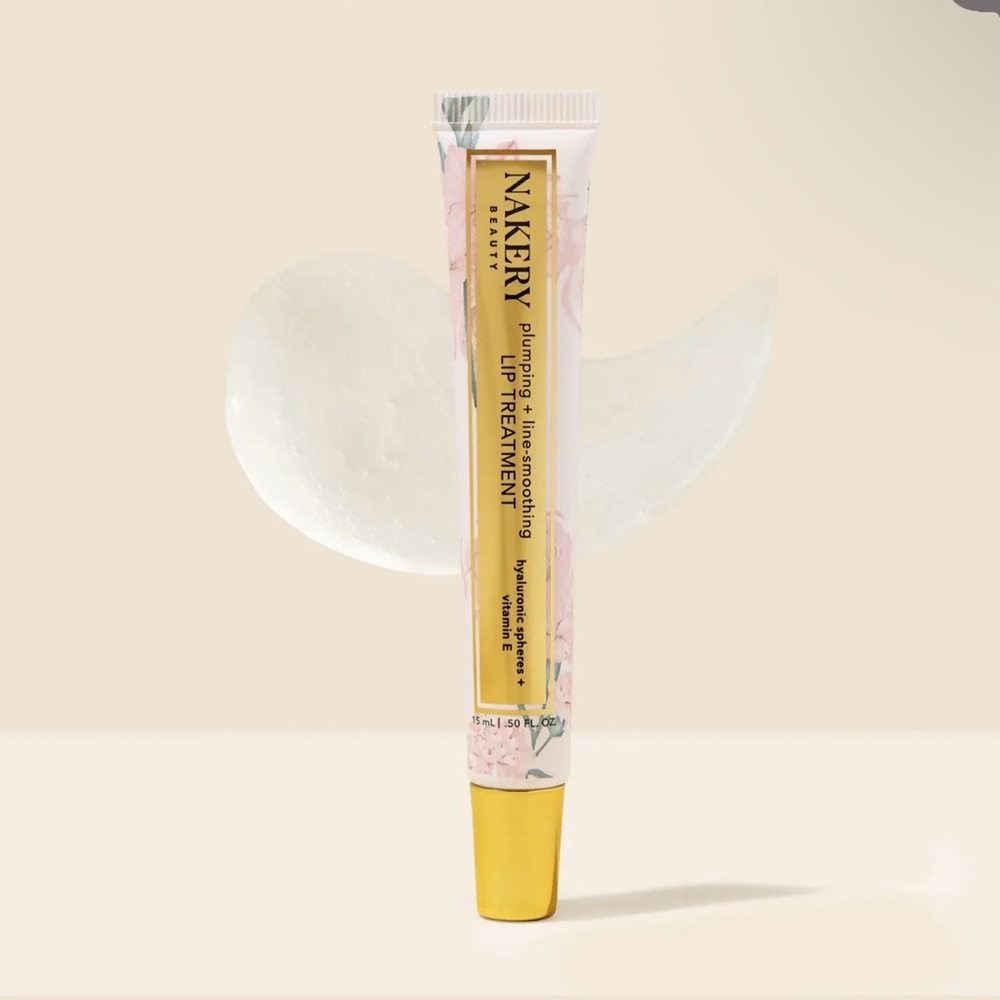 Nakery First Bloom Plumping + Line-Smoothing Lip Treatment Bloom NWT